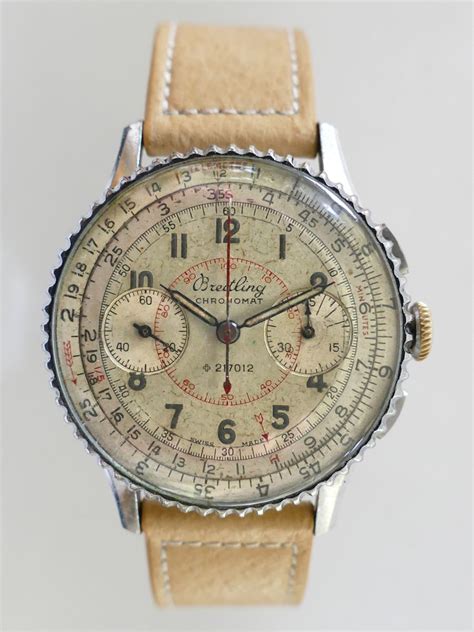 breitling chronomat 769 from q946|1946 Breitling 769 Chronomat, 35.2mm. steel case. .